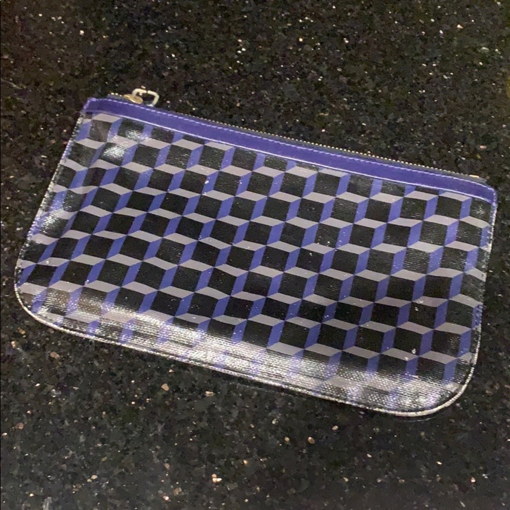 Pierre Hardy unisex leather clutch / pouch